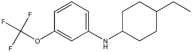 N-(4-ethylcyclohexyl)-3-(trifluoromethoxy)aniline Structure