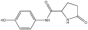 N-(4-hydroxyphenyl)-5-oxopyrrolidine-2-carboxamide Structure