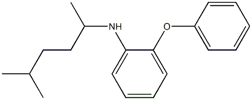 N-(5-methylhexan-2-yl)-2-phenoxyaniline Structure