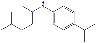 N-(5-methylhexan-2-yl)-4-(propan-2-yl)aniline Structure