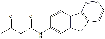 N-(9H-fluoren-2-yl)-3-oxobutanamide Structure