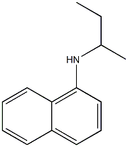 N-(butan-2-yl)naphthalen-1-amine 구조식 이미지