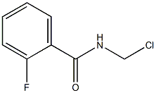 N-(chloromethyl)-2-fluorobenzamide 구조식 이미지