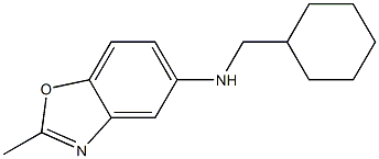 N-(cyclohexylmethyl)-2-methyl-1,3-benzoxazol-5-amine 구조식 이미지