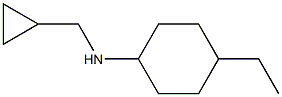 N-(cyclopropylmethyl)-4-ethylcyclohexan-1-amine 구조식 이미지