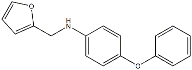 N-(furan-2-ylmethyl)-4-phenoxyaniline 구조식 이미지