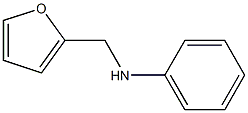 N-(furan-2-ylmethyl)aniline Structure