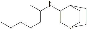 N-(heptan-2-yl)-1-azabicyclo[2.2.2]octan-3-amine 구조식 이미지