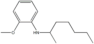N-(heptan-2-yl)-2-methoxyaniline 구조식 이미지