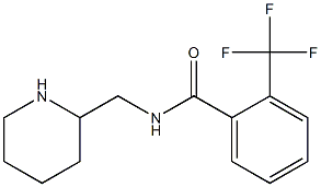 N-(piperidin-2-ylmethyl)-2-(trifluoromethyl)benzamide 구조식 이미지