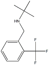 N-(tert-butyl)-N-[2-(trifluoromethyl)benzyl]amine 구조식 이미지