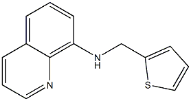 N-(thiophen-2-ylmethyl)quinolin-8-amine Structure