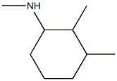 N,2,3-trimethylcyclohexan-1-amine Structure