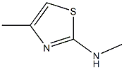 N,4-dimethyl-1,3-thiazol-2-amine 구조식 이미지