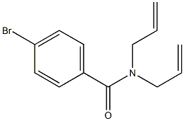 N,N-diallyl-4-bromobenzamide 구조식 이미지