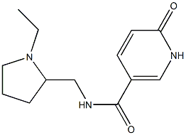 N-[(1-ethylpyrrolidin-2-yl)methyl]-6-oxo-1,6-dihydropyridine-3-carboxamide Structure