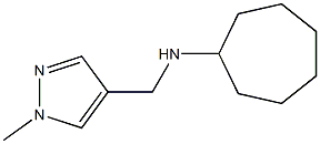 N-[(1-methyl-1H-pyrazol-4-yl)methyl]cycloheptanamine 구조식 이미지