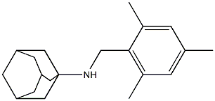 N-[(2,4,6-trimethylphenyl)methyl]adamantan-1-amine 구조식 이미지