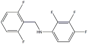 N-[(2,6-difluorophenyl)methyl]-2,3,4-trifluoroaniline 구조식 이미지