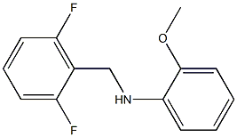 N-[(2,6-difluorophenyl)methyl]-2-methoxyaniline Structure