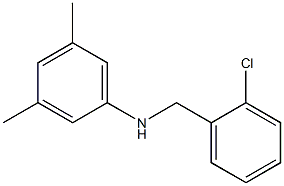 N-[(2-chlorophenyl)methyl]-3,5-dimethylaniline 구조식 이미지