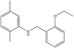 N-[(2-ethoxyphenyl)methyl]-2,5-dimethylaniline 구조식 이미지