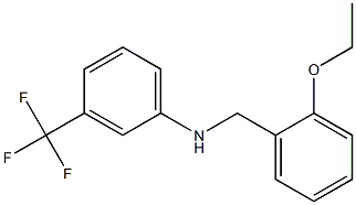 N-[(2-ethoxyphenyl)methyl]-3-(trifluoromethyl)aniline 구조식 이미지