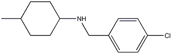 N-[(4-chlorophenyl)methyl]-4-methylcyclohexan-1-amine Structure