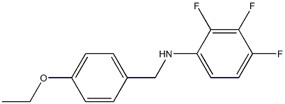 N-[(4-ethoxyphenyl)methyl]-2,3,4-trifluoroaniline 구조식 이미지