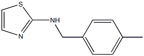 N-[(4-methylphenyl)methyl]-1,3-thiazol-2-amine 구조식 이미지