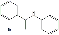 N-[1-(2-bromophenyl)ethyl]-2-methylaniline 구조식 이미지