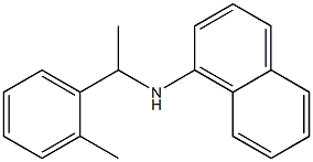 N-[1-(2-methylphenyl)ethyl]naphthalen-1-amine 구조식 이미지