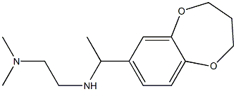 N'-[1-(3,4-dihydro-2H-1,5-benzodioxepin-7-yl)ethyl]-N,N-dimethylethane-1,2-diamine Structure