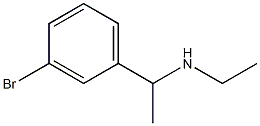 N-[1-(3-bromophenyl)ethyl]-N-ethylamine 구조식 이미지