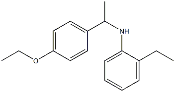 N-[1-(4-ethoxyphenyl)ethyl]-2-ethylaniline 구조식 이미지