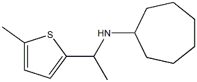 N-[1-(5-methylthiophen-2-yl)ethyl]cycloheptanamine 구조식 이미지