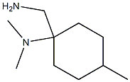 N-[1-(aminomethyl)-4-methylcyclohexyl]-N,N-dimethylamine Structure