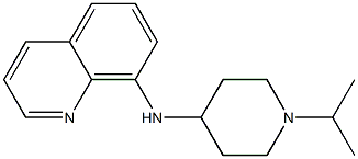 N-[1-(propan-2-yl)piperidin-4-yl]quinolin-8-amine Structure