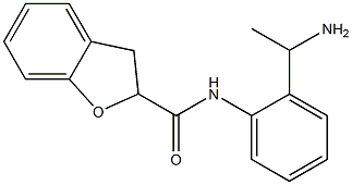 N-[2-(1-aminoethyl)phenyl]-2,3-dihydro-1-benzofuran-2-carboxamide Structure