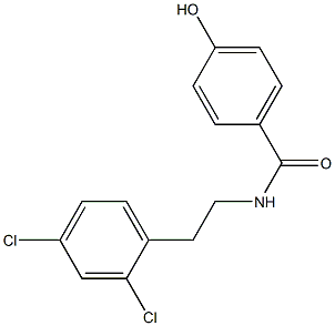 N-[2-(2,4-dichlorophenyl)ethyl]-4-hydroxybenzamide Structure