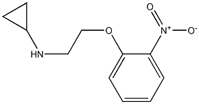 N-[2-(2-nitrophenoxy)ethyl]cyclopropanamine 구조식 이미지