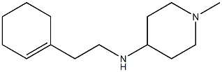 N-[2-(cyclohex-1-en-1-yl)ethyl]-1-methylpiperidin-4-amine 구조식 이미지