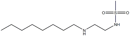 N-[2-(octylamino)ethyl]methanesulfonamide Structure