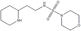 N-[2-(piperidin-2-yl)ethyl]morpholine-4-sulfonamide 구조식 이미지