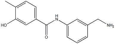 N-[3-(aminomethyl)phenyl]-3-hydroxy-4-methylbenzamide 구조식 이미지