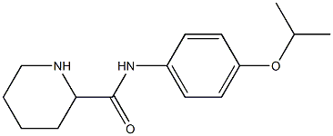 N-[4-(propan-2-yloxy)phenyl]piperidine-2-carboxamide 구조식 이미지