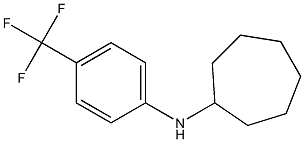 N-[4-(trifluoromethyl)phenyl]cycloheptanamine 구조식 이미지