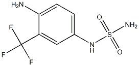 N-[4-amino-3-(trifluoromethyl)phenyl]sulfamide 구조식 이미지