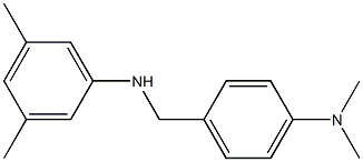 N-{[4-(dimethylamino)phenyl]methyl}-3,5-dimethylaniline 구조식 이미지