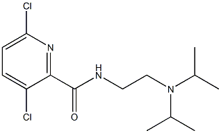 N-{2-[bis(propan-2-yl)amino]ethyl}-3,6-dichloropyridine-2-carboxamide Structure